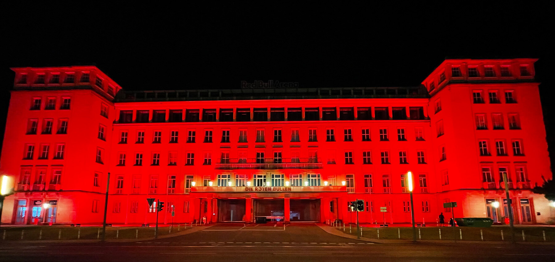 Kulturinstallationen, Night of Light, Stadion Leipzig